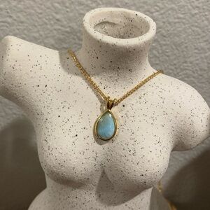 Larimar necklace